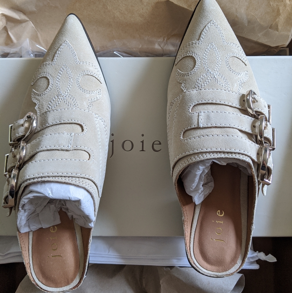 NWT Joie Cabery Mules Size 6M